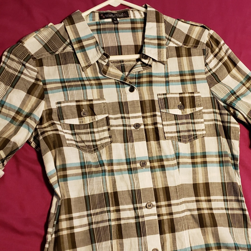 Plaid shirt